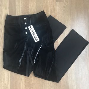 I.AM.GIA Black Castor Pants